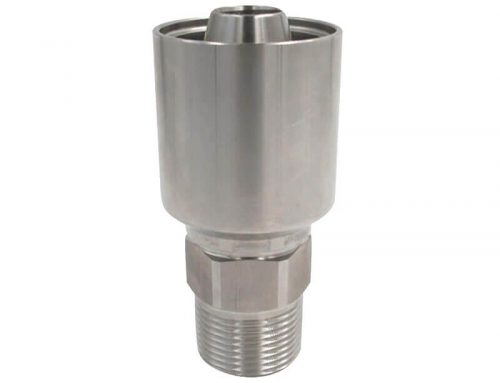 SS-BW Series Stainless Steel Male NPT Pipe Crimp Fittings