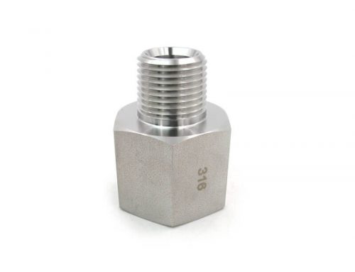 Stainless Steel NPT Male to O-ring Female Boss Adapter