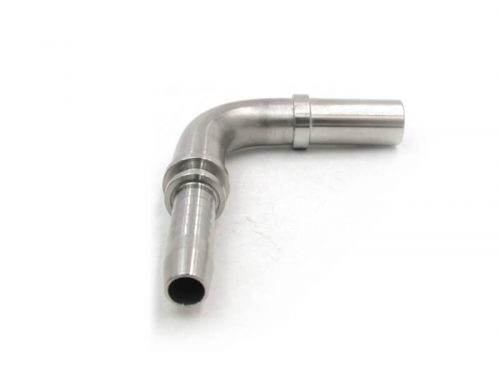 Stainless Steel Metric Tube Standpipe 90 Elbow Hose Tail
